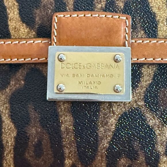 Dolce & Gabbana Leopard Print “Via San Damiano” Shoulder Bag - Picture 8 of 14